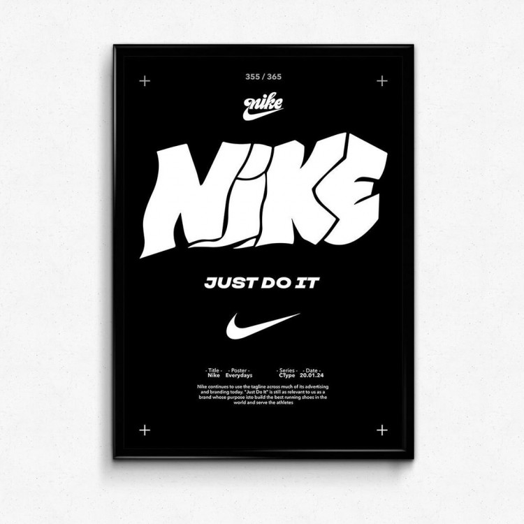 Nike - Just Do It | White and Black